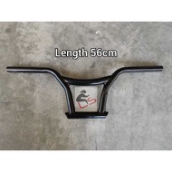 LS GT BMX Handle Chrome Black Bicycle BMX Handle Basikal