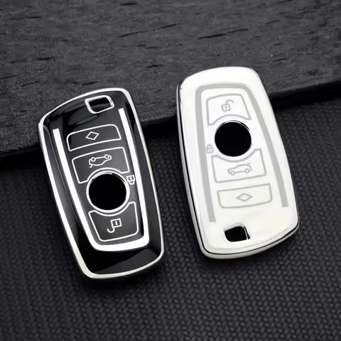 Soft TPU Car Key Case for BMW X3 X5 X1 1/3/5/7 Series X4 M3 M4 F30 F10 F18 F20 F15 F16 F25 E34 Key C