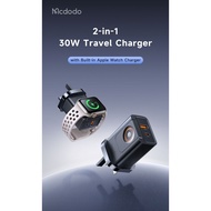 MCDODO CH-398 2-in-1 30W Travel Charger with Built-in Watch Charger