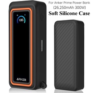 Silicone Case for Anker Prime Power Bank (26,250mAh 300W) Travel Protective Cover, Shockproof | Comp