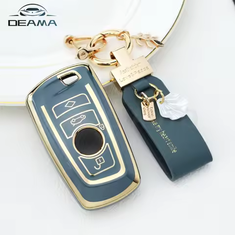 For BMW F20 F30 G20 F31 F34 F10 G30 F11 X3 F25 X4 I3 M3 M4 1 3 5 Series TPU Car Key Holder Case Cove