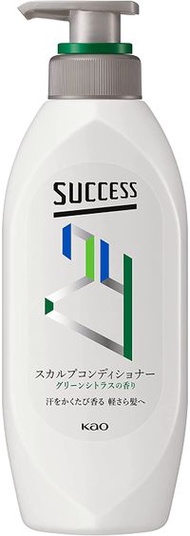 花王Success 24 頭皮護髮素，清爽綠色柑橘香味，350ml