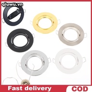 xuantao 1 Set Round Fixture Adjustable Downlight Led Holders Cutout For Bulb Holder Recessed LED Spo