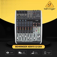 BEHRINGER XENYX Q1204USB มิกเซอร์แบบอนาล็อค 12-input USB/AUDIO INTERFACE Q-1204USB Q 1204USB