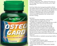 READYSTOK ORIGINAL 100% NUTRIMAX OSTEO GARD ISI 30 VITAMIN OSTEOGARD UNTUK MENCEGAH PENGEROPOSAN TUL