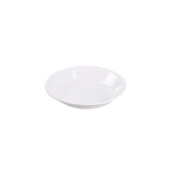 Corelle plate, outer diameter 17 cm × height 3 cm, chip-resistant, lightweight, Winter Frost White, 