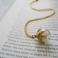 *coucoubird*蒲公英玻璃花蕊項鍊