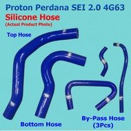 Proton Perdana 2.0 4G63, Perdana V6 Blue Silicone Hose (Top / Bottom)