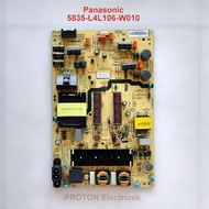 PSU LED TV Panasonic TH-43FX400G TH 43FX400G Power Supply Viera 168P-L4L106-W1 5835-L4L106-W010 L4L1