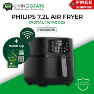 Philips 7.2L XXL Digital Air Fryer Connected HD9285 (HD9285/91) 16 in 1 Cooking Rapid Air Technology