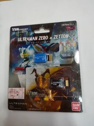 全新 BAN DAI  VBM CARD SET ULTRAMAN  ZERO&ZETTON 咸旦超人 育成手環  育成手錶 Vital Bracelet  01