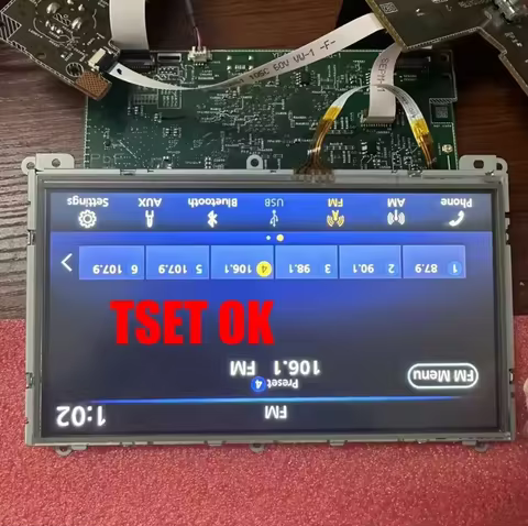 Radio Navigation Display 2018-2014 7" Nissan Kicks Versa Touch Screen Panasonic version 28021 5RL0A,