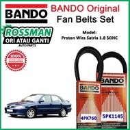 Proton Wira Satria 1.8 SOHC Bando Alternator Fan Belt 4PK760, Air Con 5PK1145