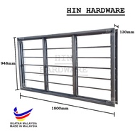 HIN Metal Window Frame 6D3L 7D3L 8D3L EG 0.8mm x 130mm x 42mm / Frame Tingkap Nako 6D3L 7D3L 8D3L