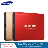 Original Samsung Portable T5 SSD 500GB 1TB 2TB External Solid State Drives Type C USB 3.1 Gen 2 backward compatibles ssd