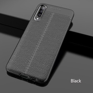 LANLIN For Samsung Galaxy A50/A50s/A30s Phone Case Luxury Ultra Slim Leather Pattern Soft TPU Rubber