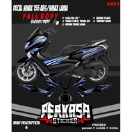 Nmax 155 abs decal cool full body old nmax/ (n.old-9) perkasa sticker