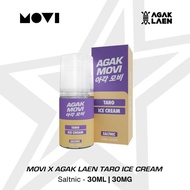 LIQUID SALTNIC - MOVI X AGAK LAEN TARO ICE CREAM SALTNIC 30ML 30MG BY MOVI