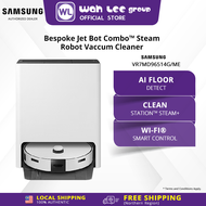 Samsung Bespoke Jet Bot Combo Steam | All-in-One Clean Station Steam | VR7MD96514G/ME Robot Vacuum W
