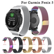 Quick Release Watch Band For Garmin Fenix 5 GPS Strap Stainless Steel Replacement Wrist Band Strap