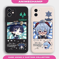 Case Genshin Impact AC233 Xiaomi NOTE12 NOTE9 NOTE11 Redmi 9C 9A 9T 10A 10C 12C NOTE8 NOTE10 NOTE10P