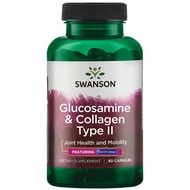 Glucosamine & Collagen Type II - Featuring BioCell Collagen 90 Capsules Swanson Glucosamine & Collag