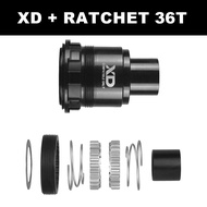 WALGUN DT180/190/240/350 Mountain Bike Freehub Bearing Wheel Set HG XDMS Freehub Body for Bicycle Ac