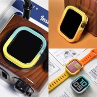 Case For iWatch Series 10 46mm 42mm 45mm 41mm 44mm 40mm Soft Silicone Case For iwatch 9 8 7 6 5 4 SE