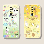 DMY case dog oppo A9 A5 A74 A95 A93 A92 A52 A72 F11 F9 R15 R17 R9S plus Find X2 X3 X5 pro soft silicone cover shockproof