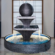 Large Nordic Water Fountain Decoration Company Feng Shui Fortune Waterscape Courtyard Water Circulation Fish Pond Landsc
