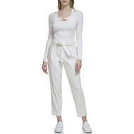 Calvin Klein womens Sweater Rib Wrap LongsleeveBlazer