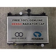 TONGSHI MAZDA 2 ASTINA LANTIS 323 RADIATOR TANGKI ASSY 26MM DOUBLE LAYER FREE 100% GENUINE DENSO RAD