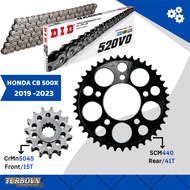 MREV Honda CB500X Steel Chain Sprocket (2019-2023)