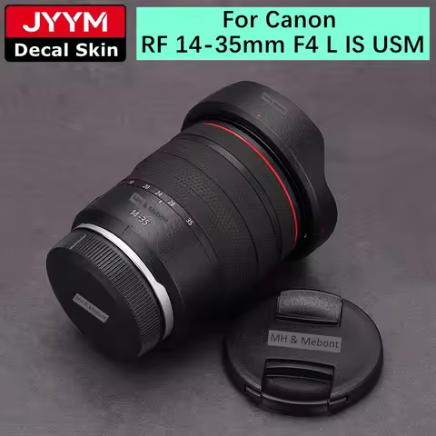 RF14-35 Camera Lens Body Sticker Coat Wrap Protective Film Decal Skin For Canon RF 14-35mm f/4 L IS 