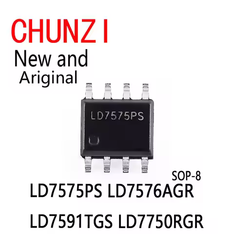 10Pcs New and OriginalSMD LD7575 LD7576 LD7591 LD7750 SOP-8 LD7575PS LD7576AGR LD7591TGS LD7750RGR