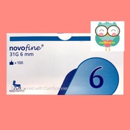 Novofine 31G 0.25 x 6mm Insulin Pen Needles (100s/20s)