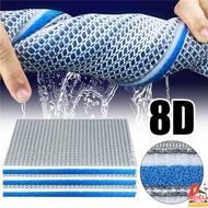 SIRENULA 1Pcs Biochemical Filter, 8D High-Density Aquarium Filter Sponge,  8-Layers Cotton Sponge Aq