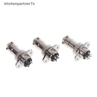 kit7c GX16 Aviation Connector Square Flange Type 2 to 10 Pin Plug Soet Male Female for Equipment Ass