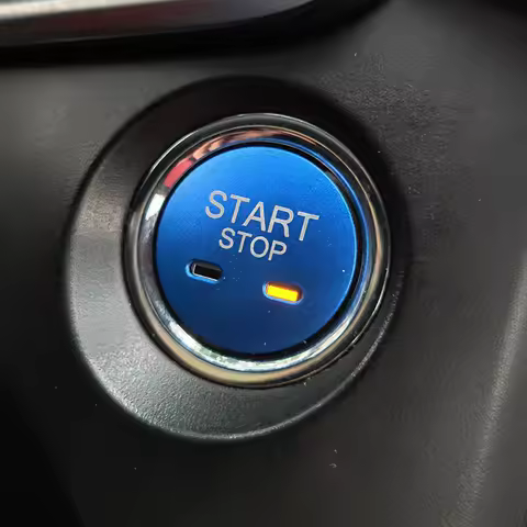 For MG Reiten iGS MG MARVEL R HS EZS car engine Engine start ignition button switch decorative with 