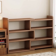 Combination Bookshelf Storage Cabinet Home Storage Bookcase Floor Cabinet Simple Desktop Organizer L