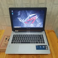 Laptop Asus K46CM Core i5-3317U Ram 4Gb HDD 500Gb VGA Intel Hd Graphics Fullset Windows 10