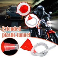 Refueling Funnel with Detachable Hose Tube / Engine Oil Gasoline Filter Transfer Funnel for Car / Portable Motorcycle Refueling Tool / Convenient Anti-leakage Filler