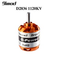 Brushless motor D2836 1120kv 2-4s For Rc Airplane