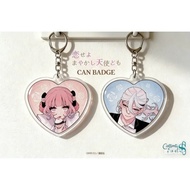 Anime keychain Koiseyo Mayakashi Tenshi-domo Fall in Love False Angels heart-shaped Acrylic hanging 