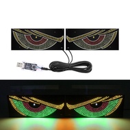 <NEW> USB Dynamic Devil Eyes Light Car Windshield Dynamic LED Matrix Screen Light