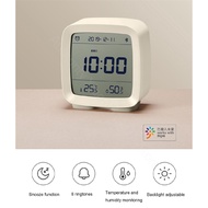 Bluetooth Alarm Clock Digital Thermometer Temperature Humidity Monitoring Night Light Clock