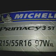215/55/16 米其林 Primacy 3ST MICHELIN高級轎車舒適輪胎