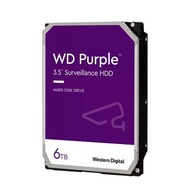 WD 威騰 【紫標 】3.5吋  6TB 256M 5400R 3年保 監控碟 (WD64PURZ)