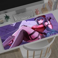 Mousepad Black Survival Eternal Return Office Computer Desk Mat Keyboard Mouse Pad Cushion Large Non
