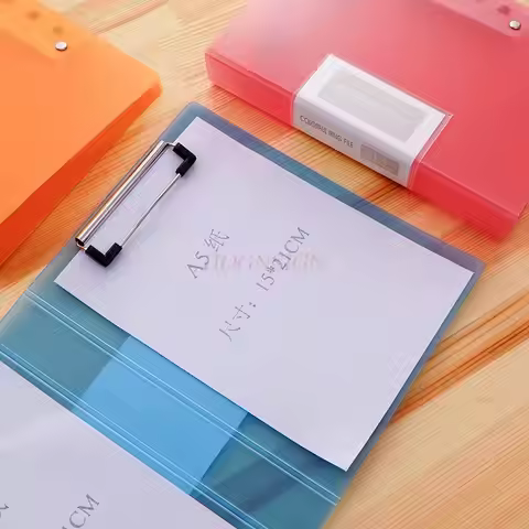 1PCS Bill folder, invoice folder, financial receipt folder, data storage and organization folder, fi
